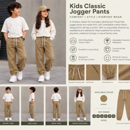 Khaki Jogger