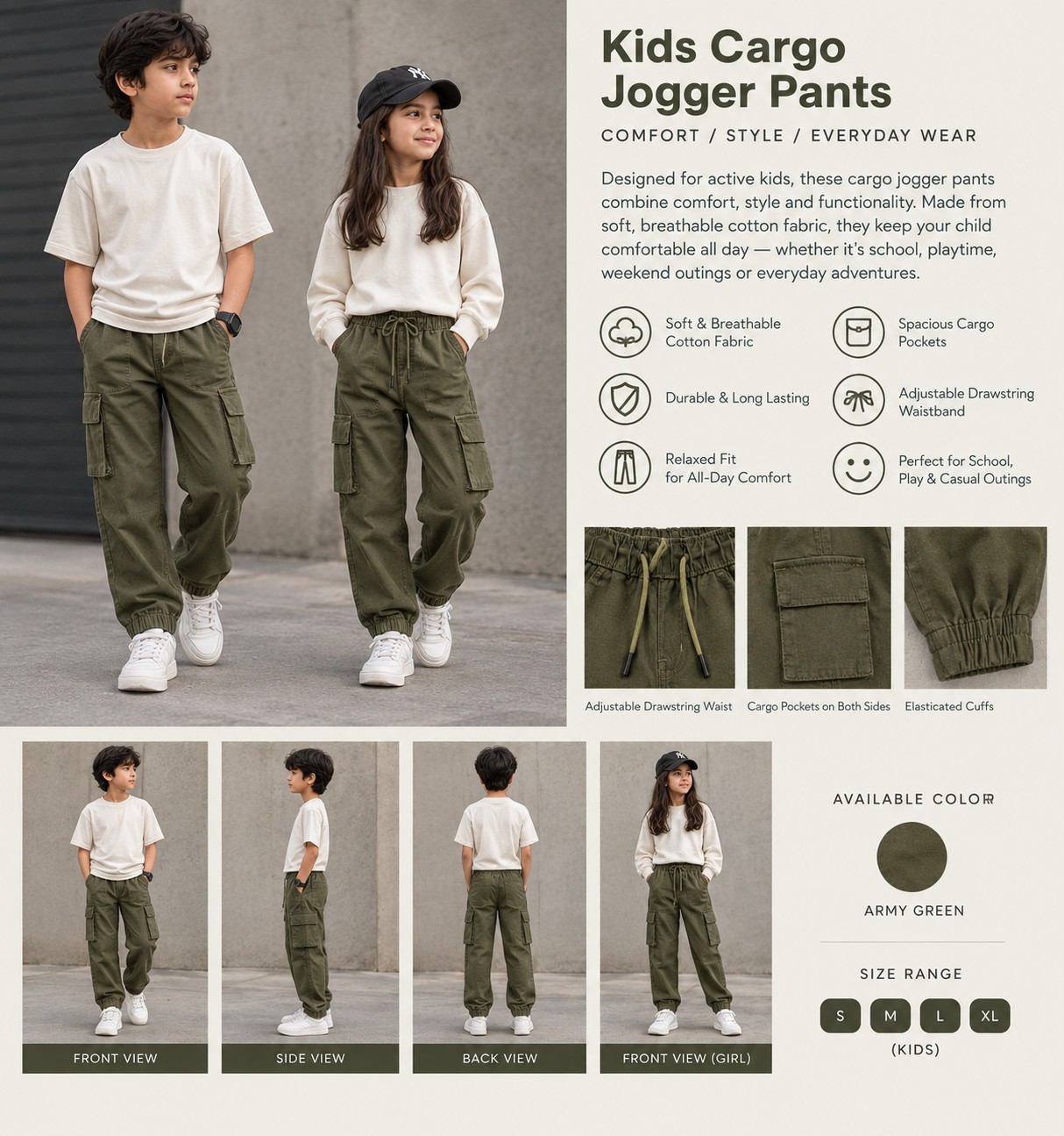 Army Green Cargo